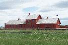 Coutts/Sweetgrass International Train Station Customs Depot at the Galt Historic Railway Park.